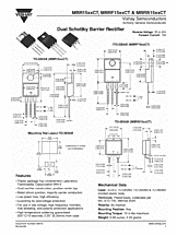 DataSheet MBR15xxCT pdf